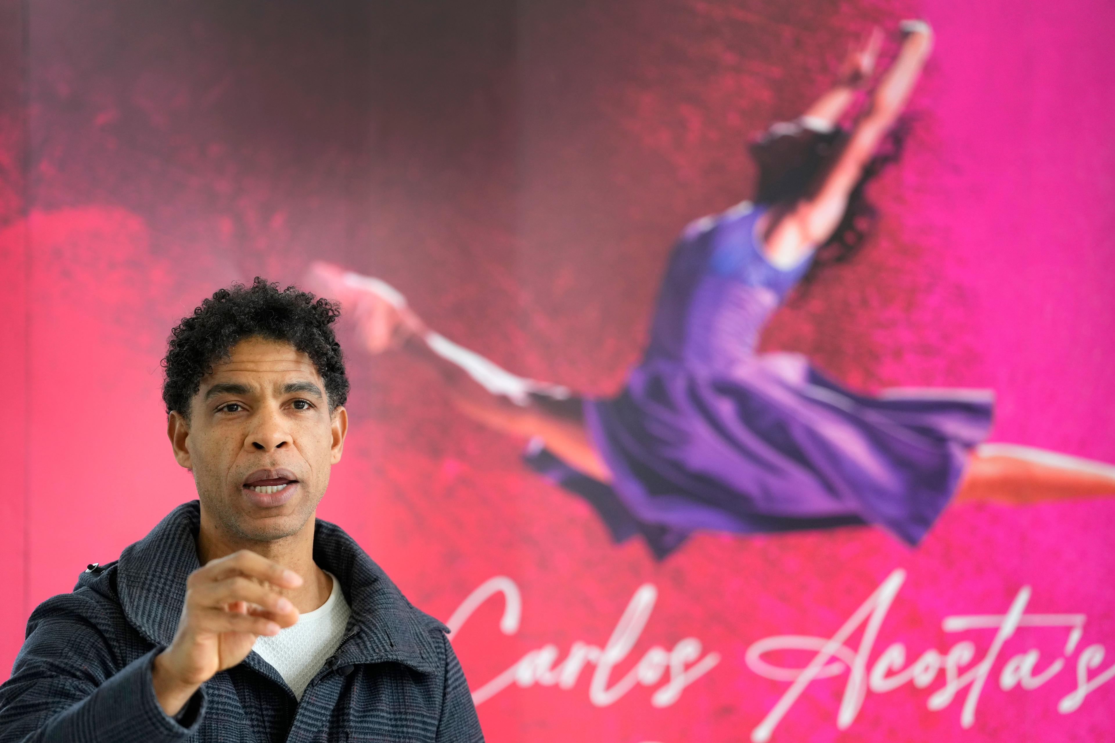 La estrella del ballet internacional Carlos Acosta. Foto AP/Kirsty Wigglesworth/Archivo.  