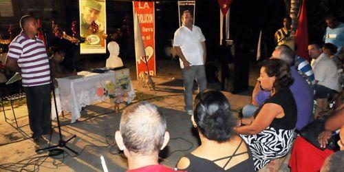 Asamblea de rendición de cuentas en un barrio cubano. Foto: Trabajadores/Archivo.  