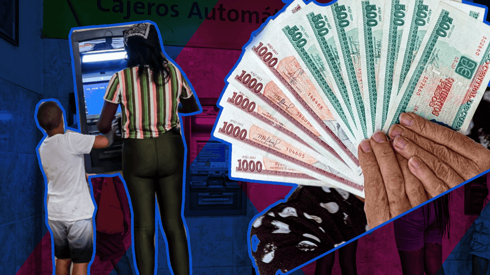 Cajeros automáticos en Cuba. Imagen: Martí Verifica